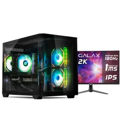 PC GAMING, i5 14400F, RTX 5070, 16GB, SSD 1TB, WINDOWS 11, PCD OMEGA FOR GAMING WITH MONITOR