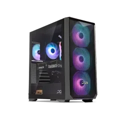 بي سي قيمنق, i5 14400F, RTX 5070 , رام 16GB, تخزين 1 تيرا SSD, ويندوز 11, تجميعة بي سي دي اوميغا مخصصة للالعاب