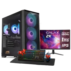 PC GAMING, i5 14400F, RTX 5070, 16GB, SSD 1TB, WINDOWS 11, PCD OMEGA FOR GAMING WITH MONITOR