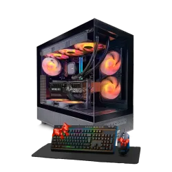 بي سي قيمنق, i7 14700KF, RTX 5070, رام 32GB, تخزين 1 تيرا SSD,  ويندوز 11, تجميعة بي سي دي اوميغا مخصصة للالعاب والتصميم وصناع المحتوى
