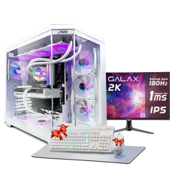 بي سي قيمنق, i7 14700KF, RTX 5070, رام 32GB, تخزين 1 تيرا SSD,  ويندوز 11, تجميعة بي سي دي اوميغا مخصصة للالعاب والتصميم وصناع المحتوى مع شاشة