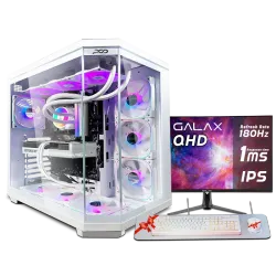 PC GAMING, i7 14700KF, RTX 5070, 32GB, SSD 1TB, WINDOWS 11, PCD OMEGA FOR GAMING, DESIGN, CONTENT CREATOR WITH MONITOR