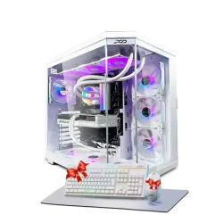 بي سي قيمنق, i9 14900KF, RTX 5070, رام 32GB, تخزين 1 تيرا SSD, ويندوز 11, تجميعة بي سي دي اوميغا مخصصة للالعاب والتصميم وصناع المحتوى