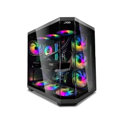 PC GAMING, RYZEN 7 9800X3D, RTX 5070, 32GB, SSD 1TB, WINDOWS 11, PCD OMEGA FOR GAMING, DESIGN, CONTENT CREATOR INSTALLMENT
