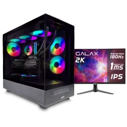 PC GAMING, Ultra 7 265K, RTX 5070TI, 32GB, SSD 1TB, WINDOWS 11, PCD LEADER FOR GAMING, DESIGN, CONTENT CREATOR WITH MONITOR 