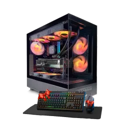 بي سي قيمنق, i5 14600KF, RTX 5070Ti ,رام 16GB, تخزين 1 تيرا SSD, ويندوز 11, تجميعة بي سي دي ليدر مخصصة للالعاب والتصميم وصناع المحتوى