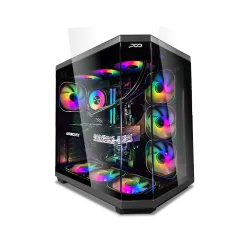 بي سي قيمنق, RYZEN 7 9800X3D, RTX 5080, رام 32GB, تخزين 1 تيرا SSD, ويندوز 11, تجميعة بي سي دي ماستر مخصصة للالعاب والتصميم وصناع المحتوى