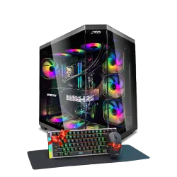 بي سي قيمنق, RYZEN 7 9800X3D, RTX 5080, رام 32GB, تخزين 1 تيرا SSD, ويندوز 11, تجميعة بي سي دي ماستر مخصصة للالعاب والتصميم وصناع المحتوى تقسيط