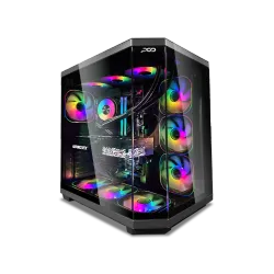 بي سي قيمنق, RYZEN 9 9950X3D, RTX 5080, رام 32GB, تخزين 2 تيرا SSD, ويندوز 11, تجميعة بي سي دي ماستر مخصصة للالعاب والتصميم وصناع المحتوى