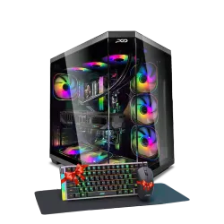 بي سي قيمنق, RYZEN 7 9800X3D, RTX 5090, رام 64GB , تخزين 2 تيرا SSD, ويندوز 11, تجميعة بي سي دي تيتان اصدار V2.0 مخصصة للالعاب والتصميم وصناع المحتوى