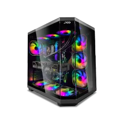 بي سي قيمنق, i9 14900KF, RTX 5090, رام 64GB, تخزين 2 تيرا SSD, ويندوز 11, تجميعة بي سي دي تيتان اصدار V2.0  مخصصة للالعاب والتصميم وصناع المحتوى