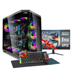 بي سي قيمنق, Ultra 9 285K, RTX 5090, رام 32GB, تخزين 1 تيرا SSD, ويندوز 11, تجميعة بي سي دي تيتان مخصصة للالعاب والتصميم وصناع المحتوى