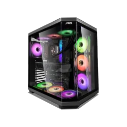 بي سي قيمنق, RYZEN 9 9950X3D, RTX 5090, رام 64GB, تخزين 4 تيرا SSD, ويندوز 11, تجميعة بي سي دي تيتان اصدار V2.0  مخصصة للالعاب والتصميم وصناع المحتوى