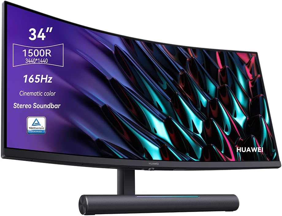 HUAWEI MateView GT Curved Gaming Monitor 34” | PC Doctor