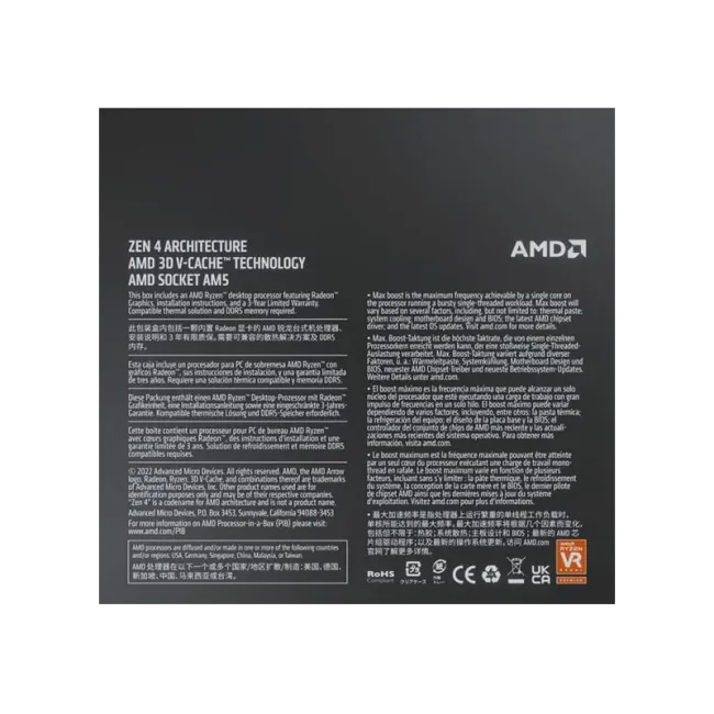 AMD Ryzen7 7800X3D