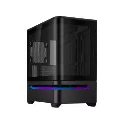 CASE ASUS PRIME AP202 Tempered GLASS ARGB BLACK (90DC00P0-B19000) 