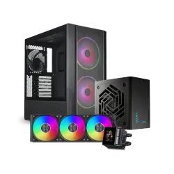Bundle CASE Lian Li Lancool 216 RGB Black +  FSP VITA GD ATX3.1 850W 80PLUS GOLD  GEN5.1 + WATER COOLER CPS DS360 ARGB DISPLAY BLACK