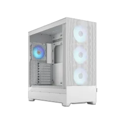 CASE FRACTAL DESIGN Pop XL Air RGB White Tempered Glass Clear Tint (FD-C-POR1X-01)