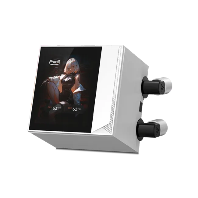 CPS DC360 Pro ARGB Display White Liquid Cooler | PC Doctor CPS DC360 Pro ARGB Display White Liquid Cooler | PC Doctor