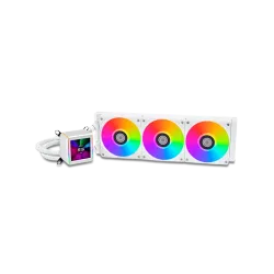 مبرد مائي , ليان لي , Galahad II LCD 360 AIO RGB , بشاشة IPS LCD - أبيض (G89.GA2ALCD36W.00)