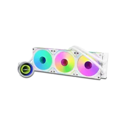 Lian Li Galahad II LCD 360 AIO RGB CPU COOLER IPS LCD Screen - White (G89.GA2T36INW.00)