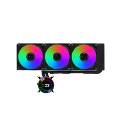 CPU COOLER LIAN LI HYDROSHIFT II LCD-C 360R Liquid Cooler Black (GHS2LCD36RB)