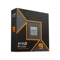 معالج AMD Ryzen 9 9950X3D للكمبيوتر المكتبي – 16 نواة و32 خيط معالجة، تقنية 3D V-Cache، تردد تعزيز حتى 5.7 جيجاهرتز، مفتوح لكسر السرعة، يدعم PCIe 5.0 وذاكرة DDR5