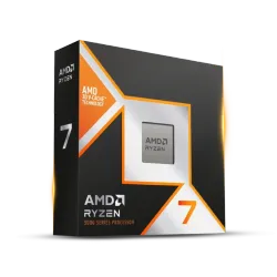 AMD معالج سطح المكتب رايزن 7 9800X3D ثماني النواة و16 مسار، 5.2 GHz، Socket AM5