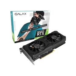GALAX GeForce RTX 3060 12GB GDDR6 Graphics Card - 1-Click OC Feature, 192-bit, Triple DisplayPort, HDMI, Ray Tracing, DLSS, VR Ready