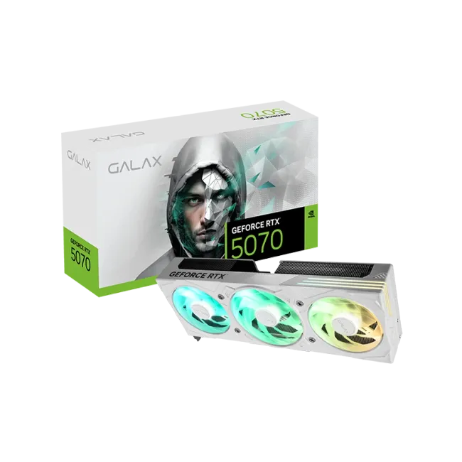 GALAX GeForce RTX™ 5070 EX Gamer 1-Click OC White 4