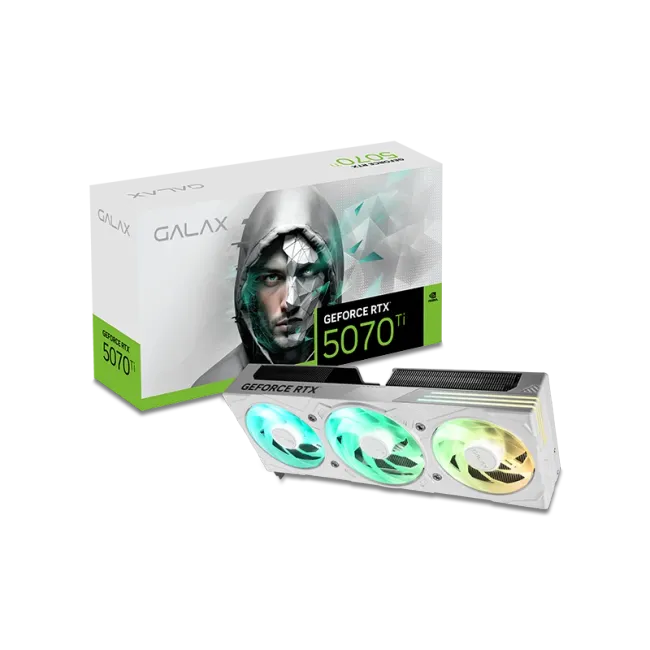 GALAX GeForce RTX™ 5070 Ti EX Gamer 1-Click OC White 4