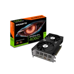  كرت شاشة غيغابايت RTX 4060TI WINDFORCE OC أسود 8GB GDDR6