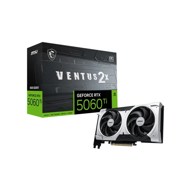 GeForce RTX™ 5060 Ti 8G VENTUS 2X OC PLU