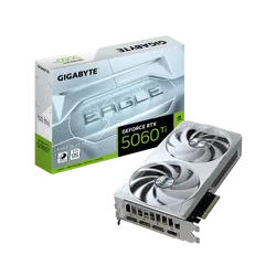 بطاقة الرسوميات GeForce RTX™ 5060 Ti EAGLE OC ICE 8G مع ذاكرة 8 جيجابايت GDDR7 ونظام تبريد WINDFORCE
