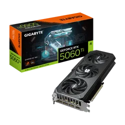 بطاقة الرسوميات GeForce RTX™ 5060 Ti GAMING OC 16G مع إضاءة RGB وذاكرة 16 جيجابايت GDDR7 وتبريد WINDFORCE