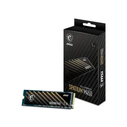 SSD MSI M450 M.2 2280 PCIe Gen4x4 SSD Sequential Read speeds up to 3600MB/s and Write speeds up to 3000MB/s