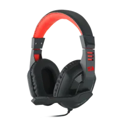 Redragon ARES H120 Gaming Headset, 40mm Drivers, Stereo Sound, Noise-Reducing Ear Cushions, High-Sensitivity Microphone, 3.5mm Audio Jack