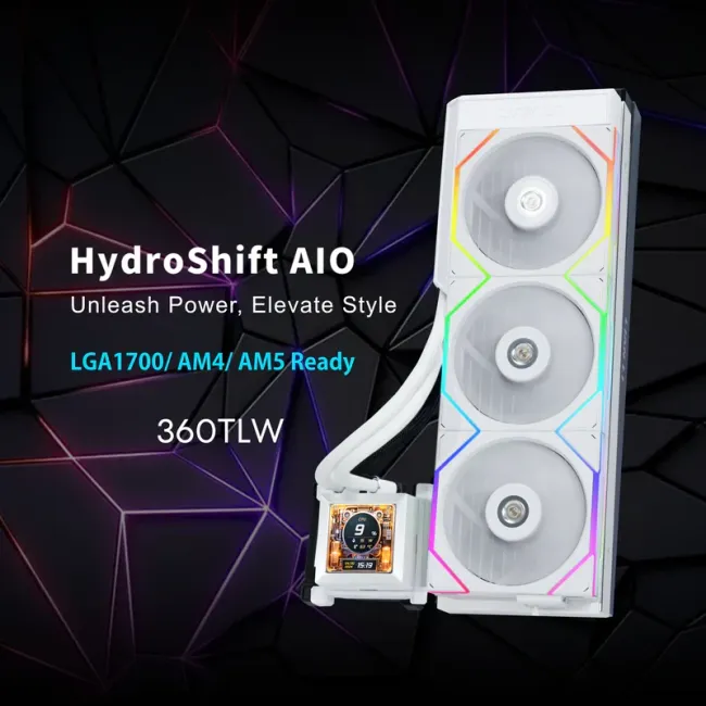 Hydro-Shift LCD 360 TL White 1