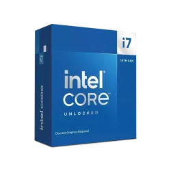 انتل® معالج كمبيوتر مكتبي جديد للالعاب من كور™ i7 14700KF 20 نواة 8 بي كور + 12 الكترونية غير مقفل ، 5.6 GHz LGA 771