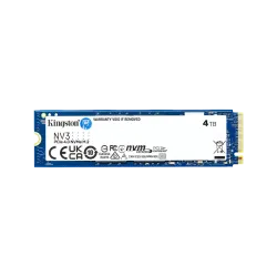 SSD KINGSTON 2000G NV3 4TB M.2 2280 PCIe 4.0 NVMe SSD Read speed, 6000 MB/s , Write speed, 5000 MB/s (SNV3S/4000G)