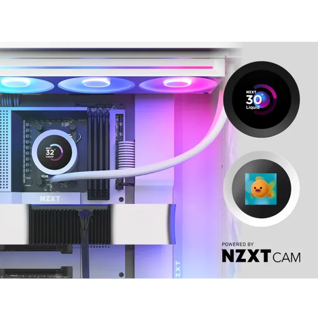 Kraken Plus 360 RGB WH 4