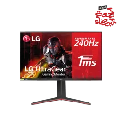 LG شاشة العاب 27GP750-B 27 انش IPS FHD 240Hz 1 مللي ثانية متوافقة مع جي سينك، فري سينك HDMI، D-Sub USB3 1U/2D، من ال جي، أسود، LED , 1920 x 1080