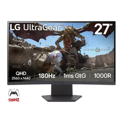 27” UltraGear 1000R curved gaming monitor | QHD, 1ms (GtG), 180Hz