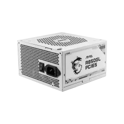 مزود طاقة , ام اس اي , MAG A850GL PCIE5 , 850واط , ذهبي , معياري بالكامل , GEN5 , أبيض (306-7ZP8A31-CE0)