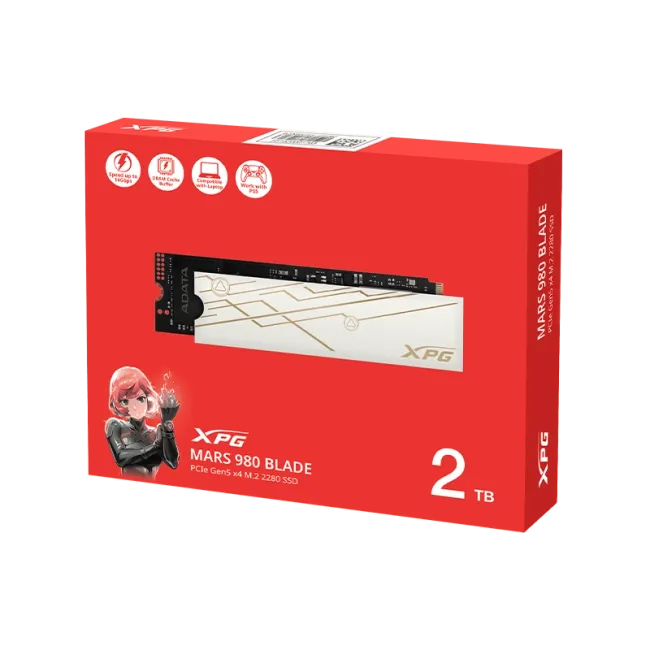 MARS 980 BLADE PCIe Gen5 x4 M.2 2280 Solid State Drive 6