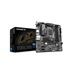 جيجابايت لوحة ام B760M DS3H AX (LGA 1700/ انتل/ B760/ M-ATX/ DDR5/ 2×M.2/ PCIe 4.0/ USB 3.2 الجيل الثاني نوع C/واي فاي 6E/ شبكة LAN 2.5GbE/ كيو فلاش بلس/منفذ الملحقات الاضافية السريع EZ-لاتش)