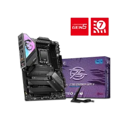 MSI لوحة ام للالعاب Z790 كربون واي فاي II من ام بي جي (تدعم معالجات انتل الجيل 12/13/14، LGA 1700، DDR5، PCIe 5.0، M.2، شبكة محلية LAN 2.5Gbps وUSB 3.2 الجيل الثاني، واي فاي 7، ايه تي اكس)