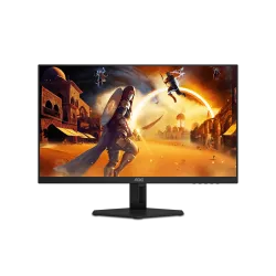 AOC Gaming Monitor 27-Inch (IPS Panel) 27G4E, 1920 x 1080 (FHD), 180Hz Refresh Rate, 0.5ms Response Time, Adaptive Sync, HDMI 2.0 x 1, DisplayPort 1.4 × 1, HDR10 Black