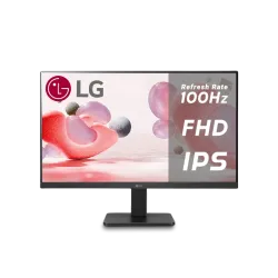 شاشة ال جى 24MR400-B 3 جوانب بدون حواف 100 هرتز IPS FHD مع تقنية AMD فري سينك، مقاس 24 بوصة، اسود