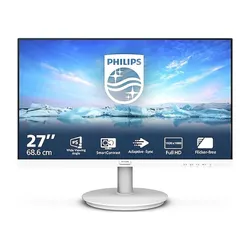 Philips 27-inch IPS V Line Full HD led Monitor-White (271V8W)